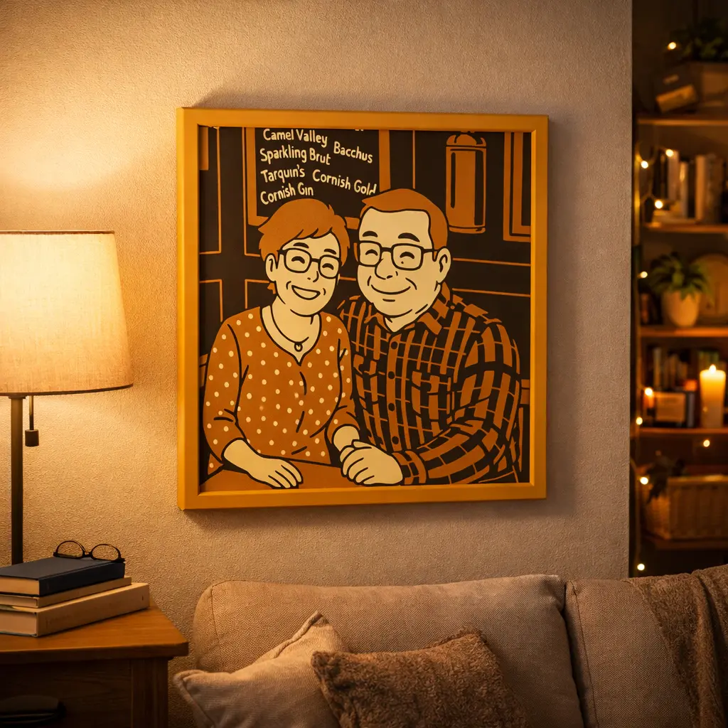 Forever Love – Valentine’s Couple (framed)