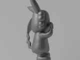 Kaws x Pikachu Art Toy Fan Art-3