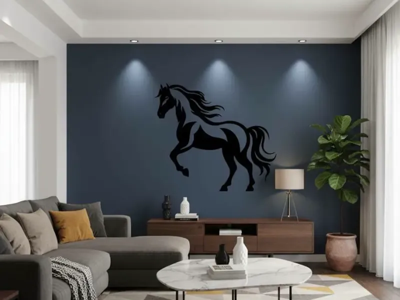 STALLION WALL DECO