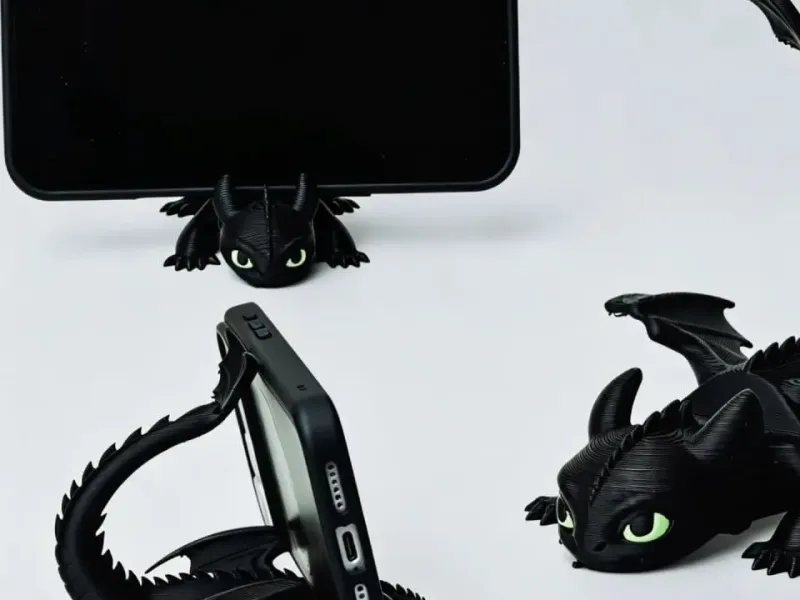 Toothless phone stand
