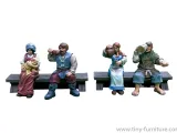 Dining villagers (SITTING FOLKS)-3