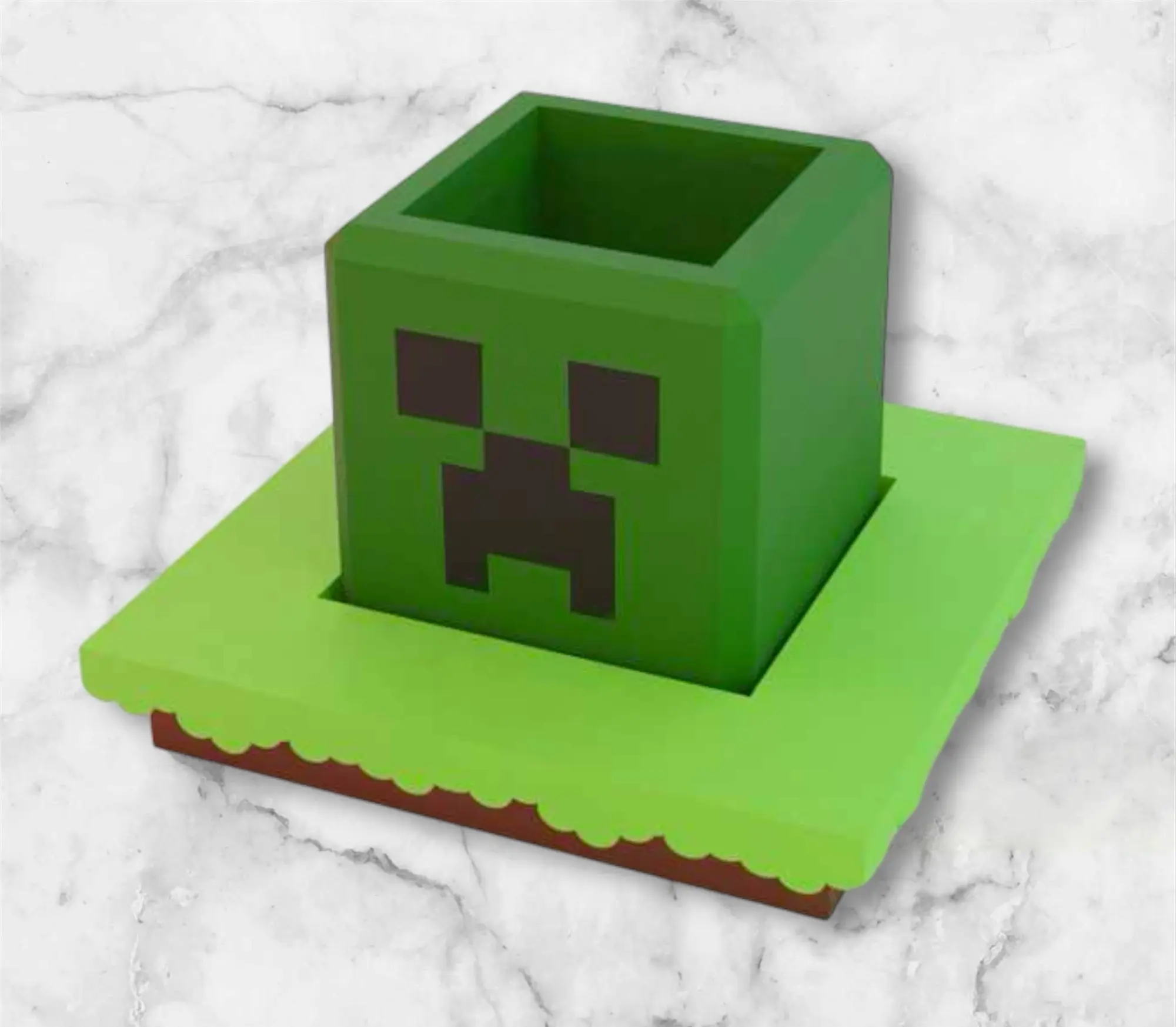 Ghiveci pentru plante Minecraft - mai multe părți