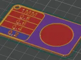 Simple Filament Swatch with cavity for NFC PVC Coin.-4