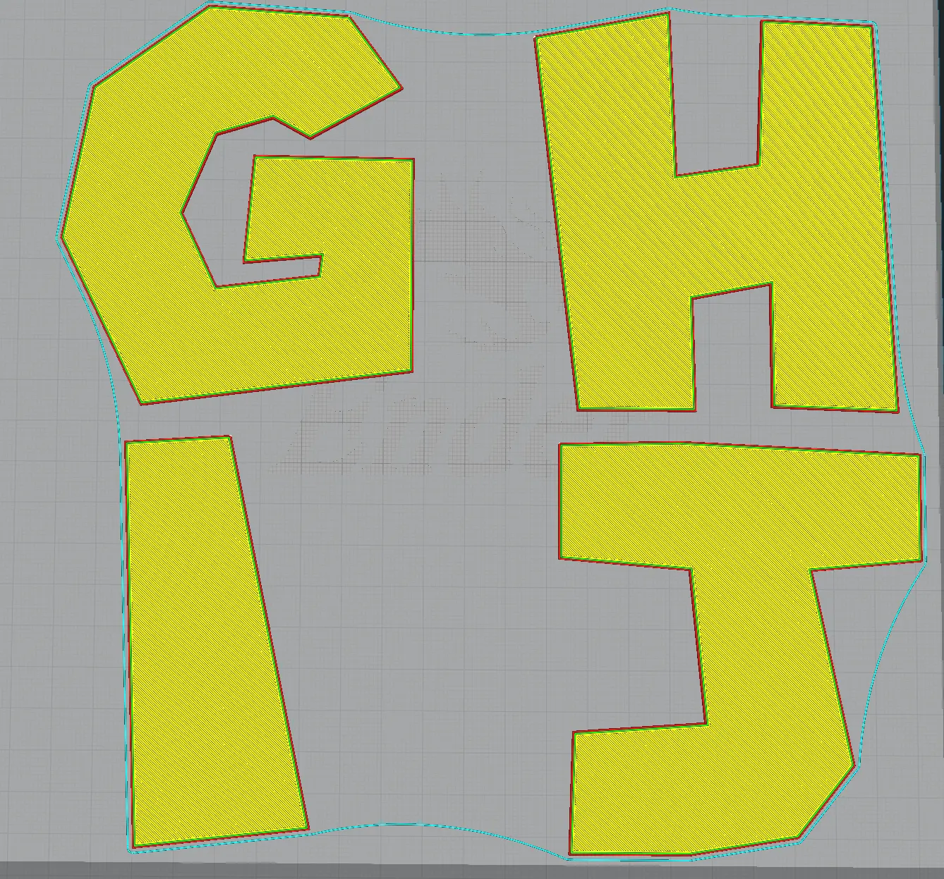 SUPER MARIO LETTERS