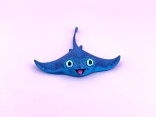 Baby sting ray ornament