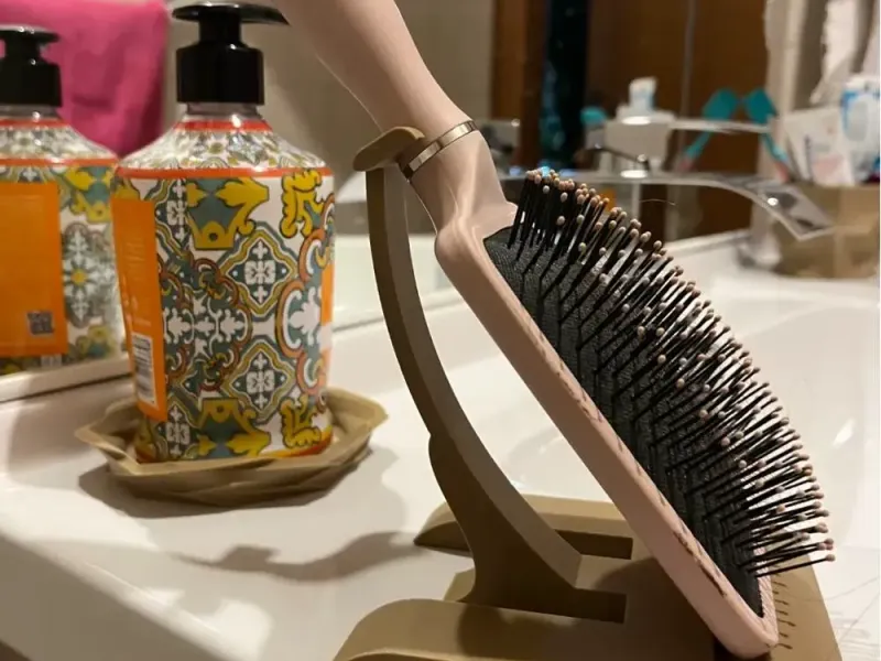 hairbrush Support