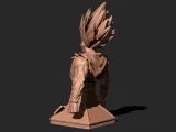 Gohan - Dragon ball super 3D print model-4