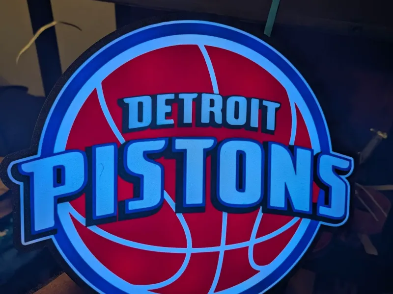 Detroit Pistons Lightbox
