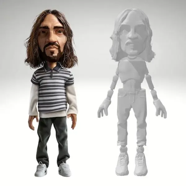 Figura Articulada - Red Hot Chili Peppers - John Frusciante