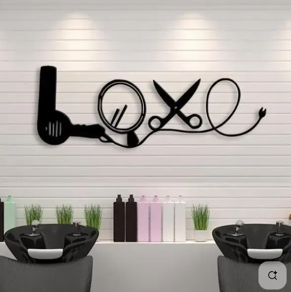 Hair Saloon Wallart