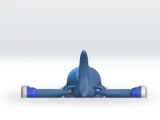Flexi Tralalero Tralala 3D Model STL file Italian Brainrot-3