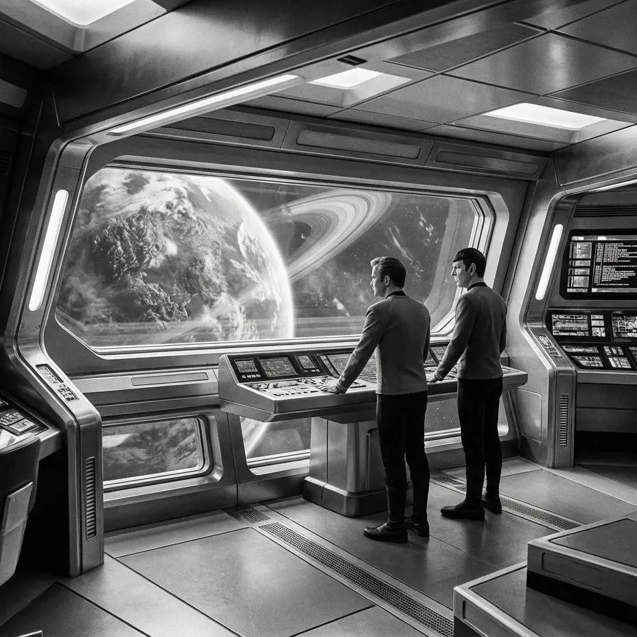 Hueforge Star Trek Kirk and Spock