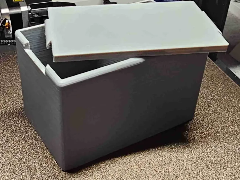 Box Case Chest-Lid / Kiste mit Deckel