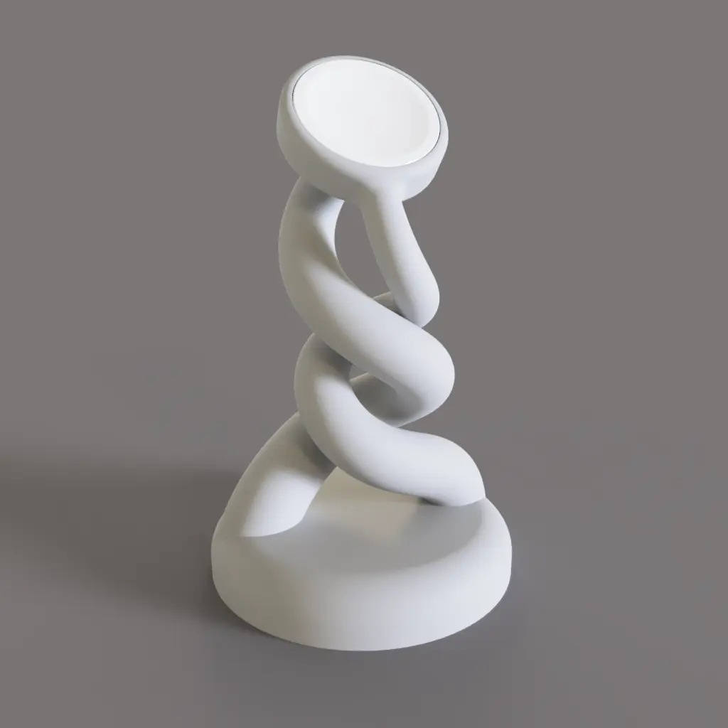 Organic Apple Watch Charging Stand