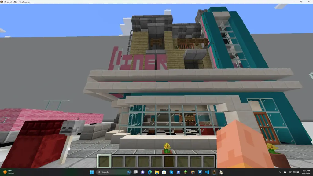 Comedor Minecraft