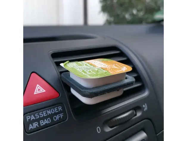 Sauce / Dip holder for car (Ventilation Suspender / Clip)