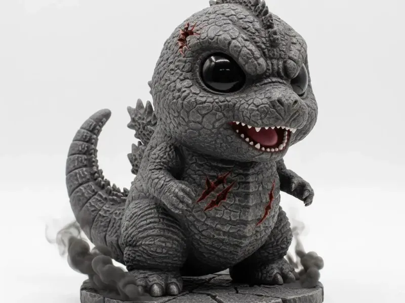 Chibi Battle Kaiju – Scarred Earth Edition Collectible