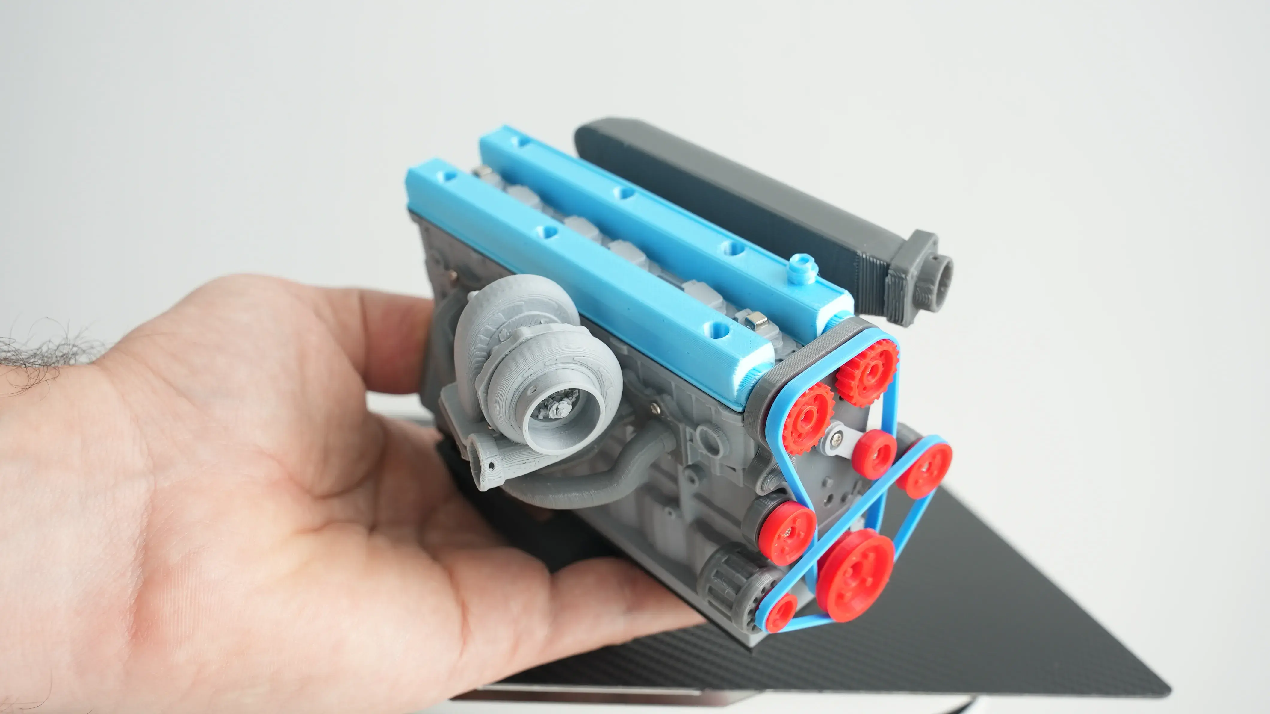 Detailed 2Jz Engine Fully 3d printed