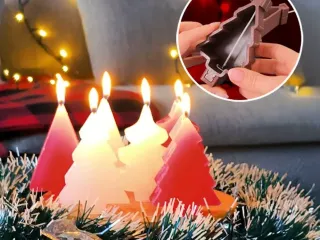 Xmas Tree Candle Molds