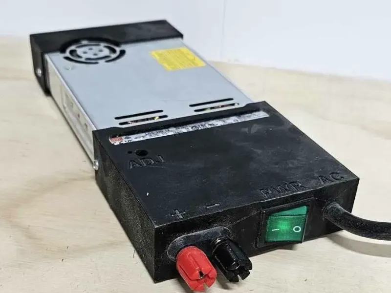 Bench power supply housing for MeanWell LRS 350 power suppl