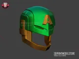 Hail Hydra Kaptan Amerika Kask Marvel Cosplay Cadılar Bayramı-1