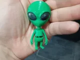 Alien Articulado - Keychain-1