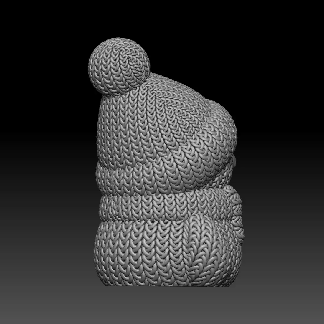 Knitted Snowman