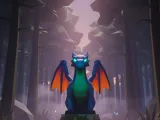 Low Poly Dragon Statue-1
