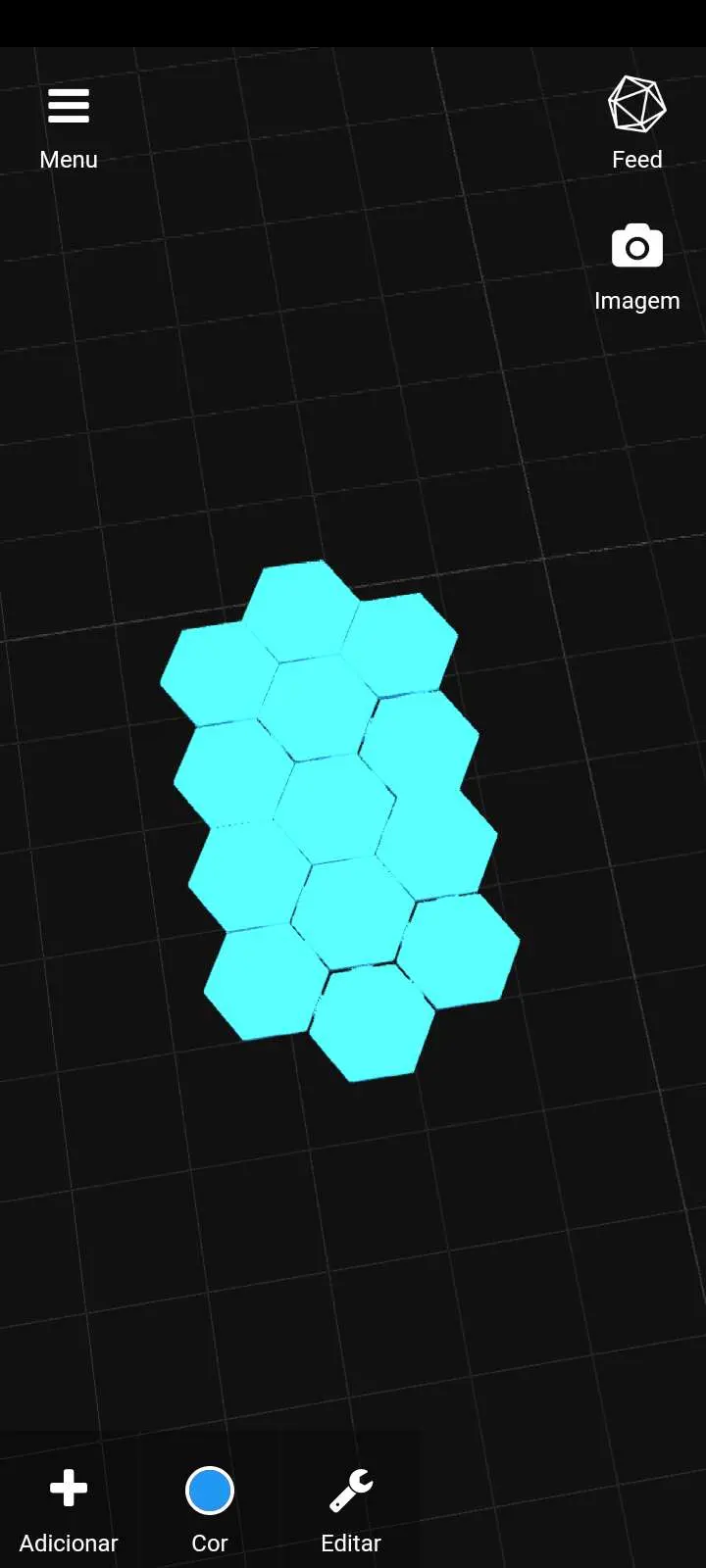 flexible hexagons / hexagonos flexíveis