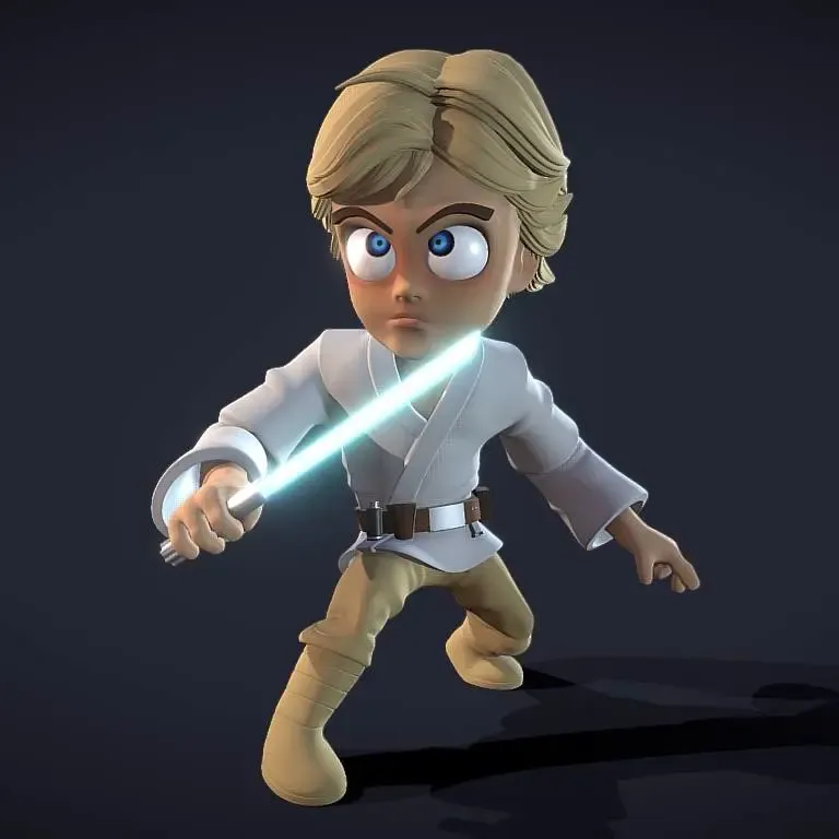 Luke Skywalker Chibi - Star Wars