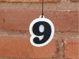 Number 9 Keychain-0
