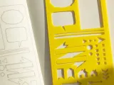 Geometric Template Ruler – Professional Marking Stencil-4