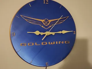 Goldwing new logo clock