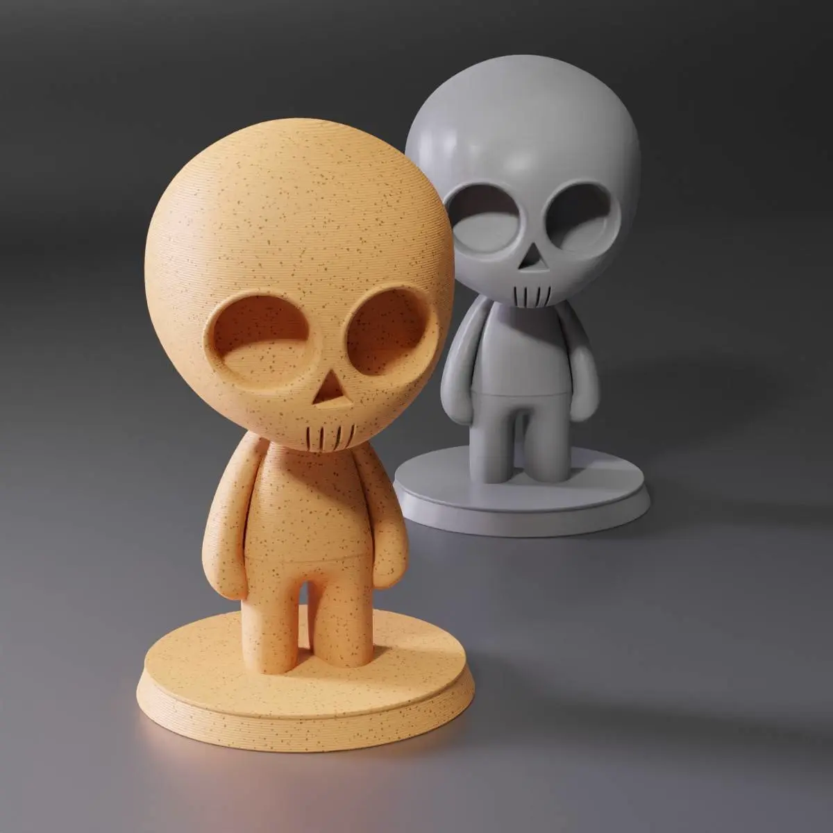 DIY art toy - Zombie - print and paint