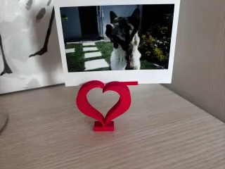 Heart instant photos holder