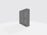 set box with compartments, thk 2mm, in size 30x30mm-0