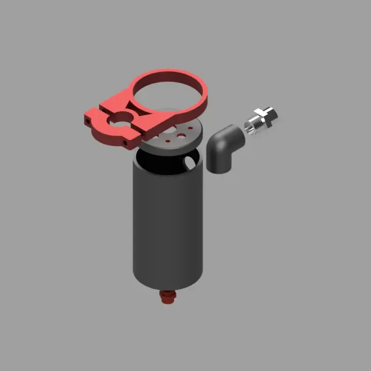 oil catch can prototype