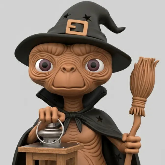 Halloween E.T.Witch 