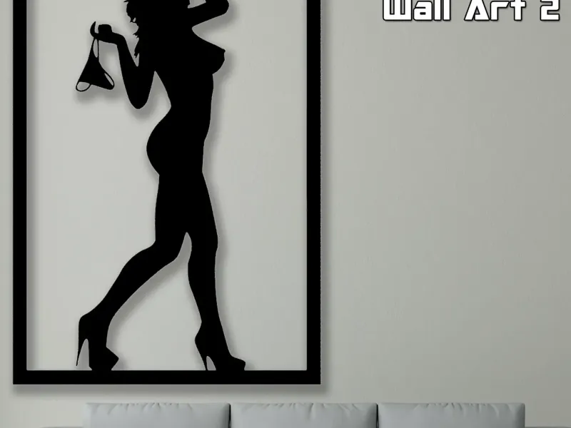 Sexy Girl Wall Art 2