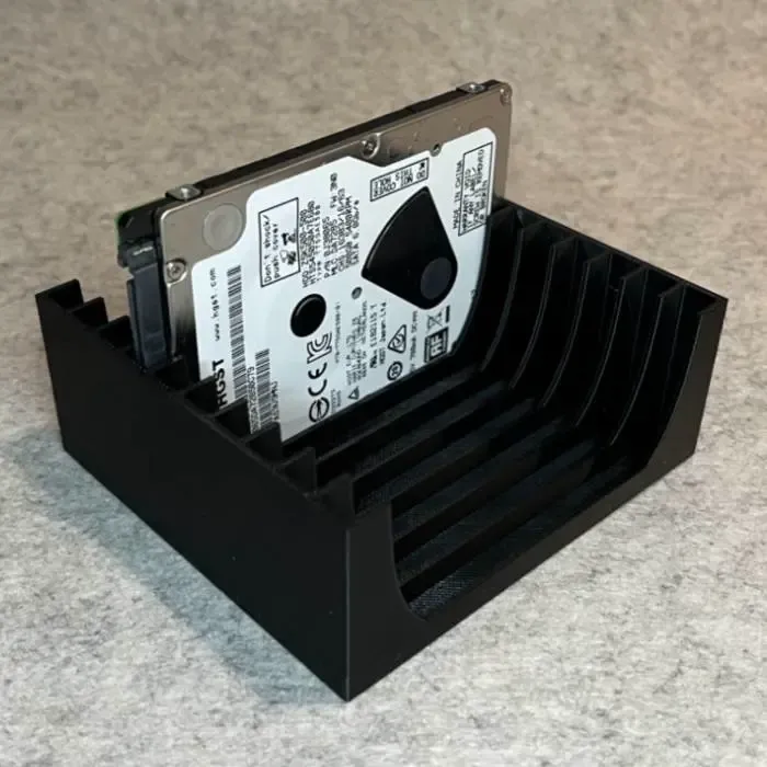 Halterung für Aufbewahrungsbox für 10x 2,5"-HDD-Laufwerke