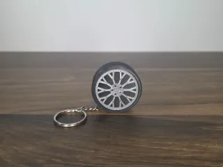 Wheel Keychain