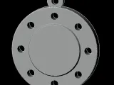 BLIND FLANGE KEYCHAIN -1