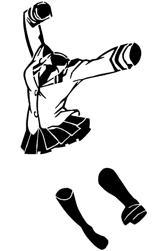 Mha Toru Hagakure Stencil + 2d 