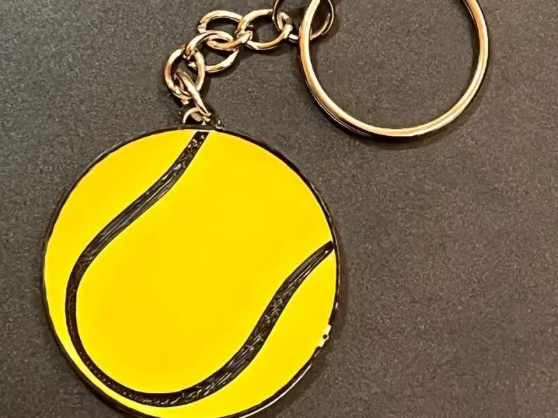 Keychain Tennis Ball