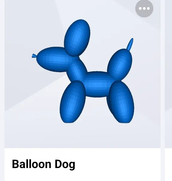 Câine balon
