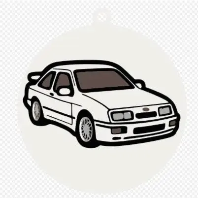 Ford Sierra Cosworth RS500 Keychain