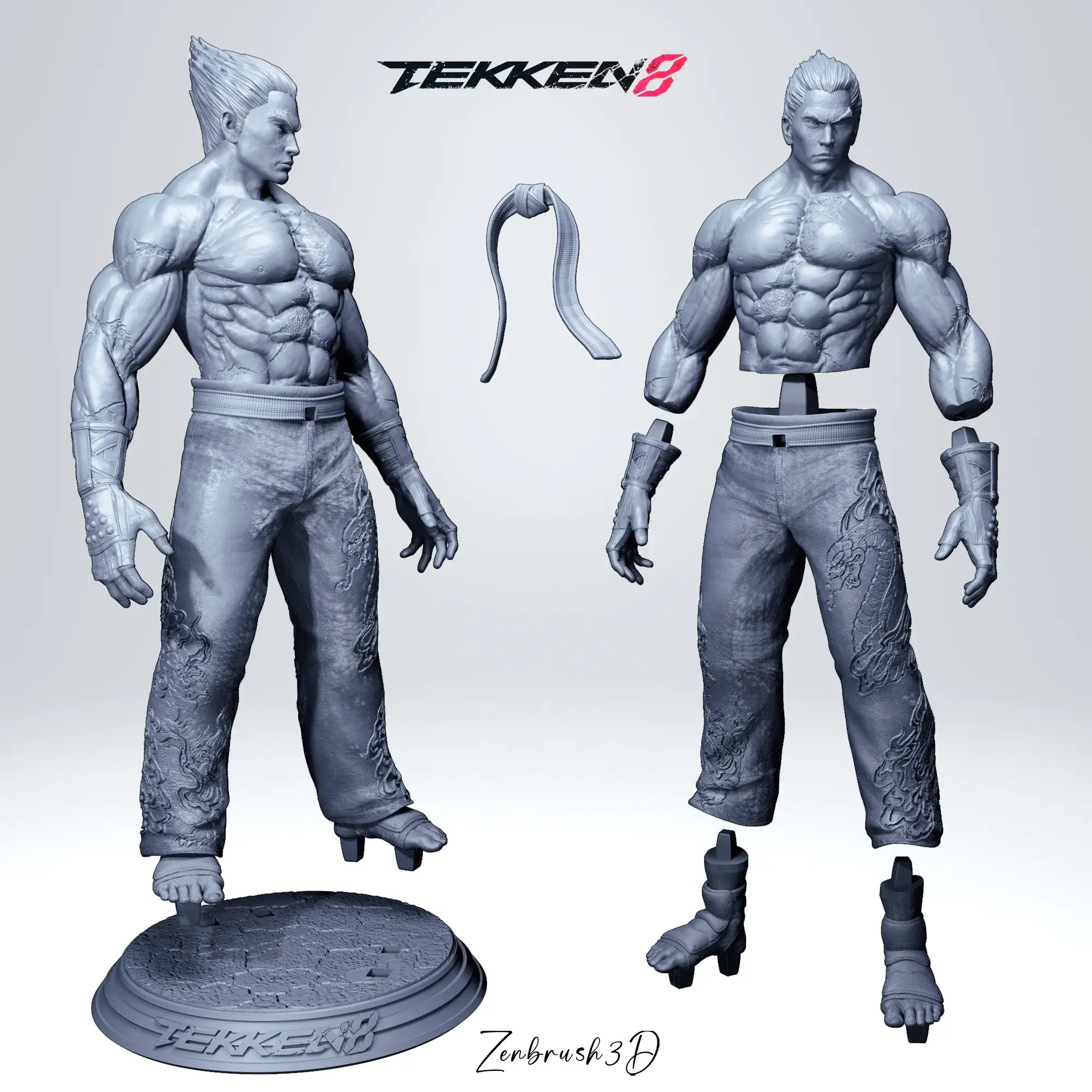 KAZUYA MISHIMA - TEKKEN 8 3D PRINTING