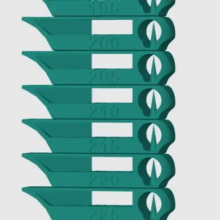 Orca Slicer PLA Temperature Tower for K1SE