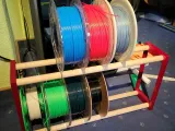 Filament Rack Two Rows (14x 1kg Spools)-0