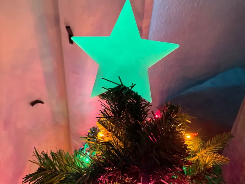 Christmas Tree Topper - Small Star